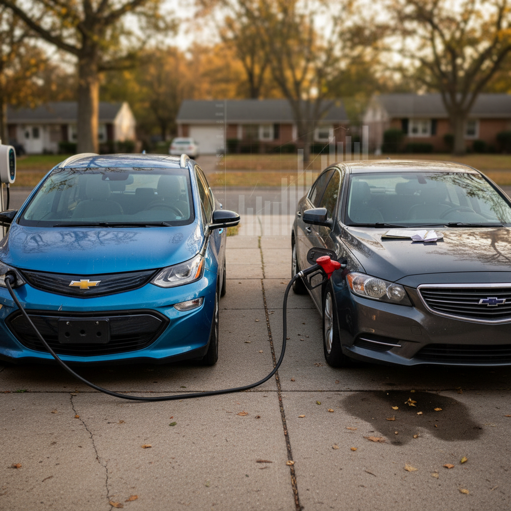 Chevy Bolt vs Gas Car: Real-World Cost of Ownership in 2025