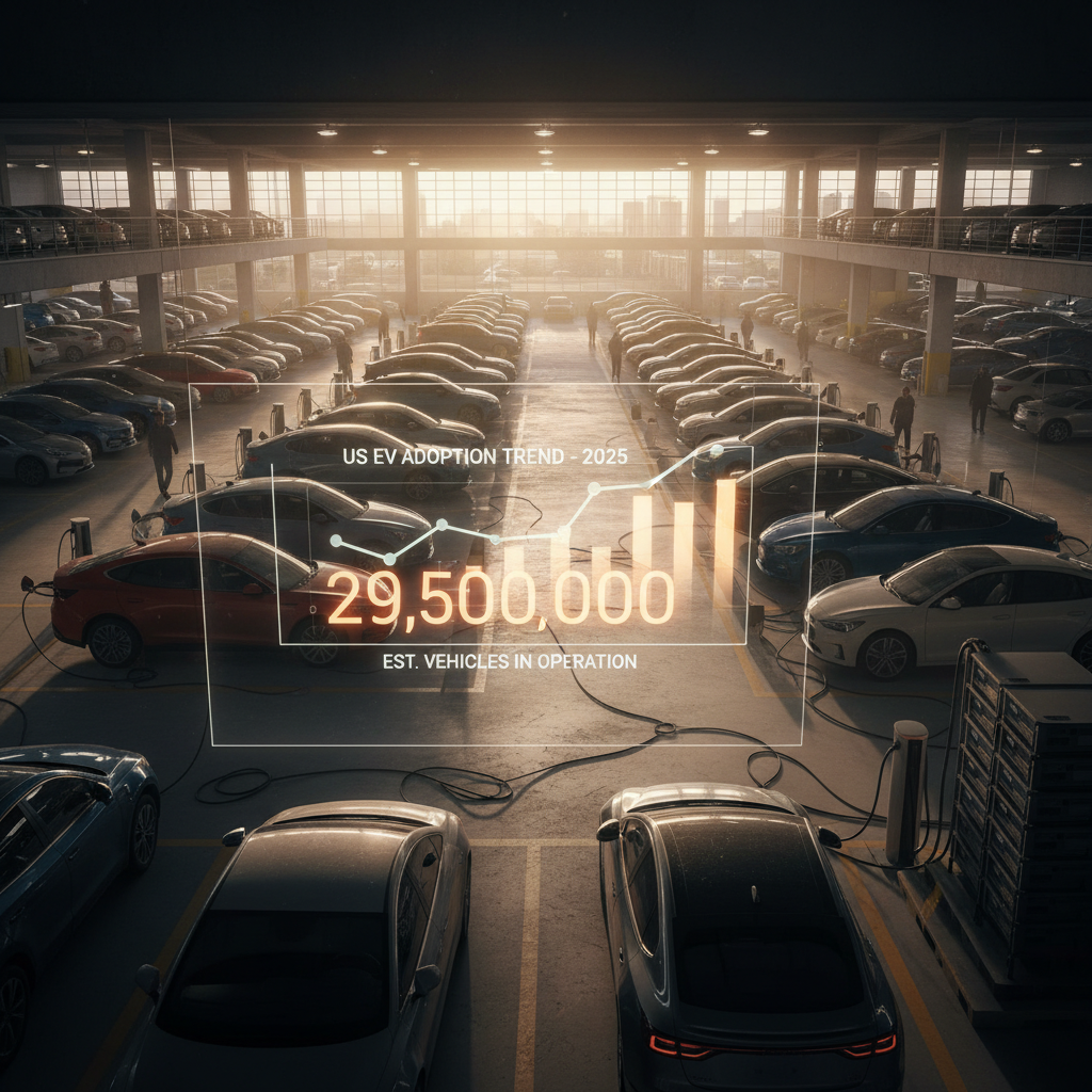 How Many Electric Cars Are in the US in 2025? A Data-Driven Look