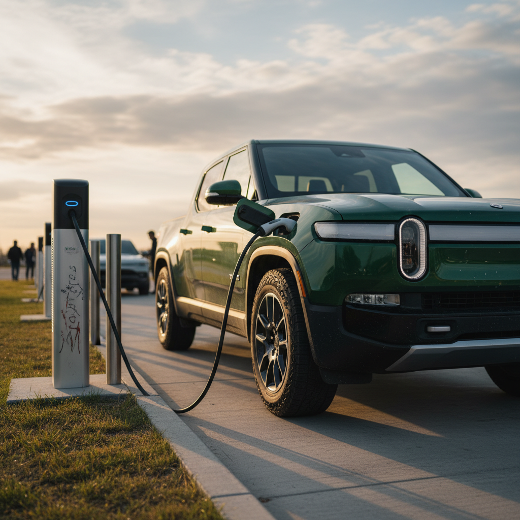 Rivian Charge Times & Finding EV Charging Stations Near You