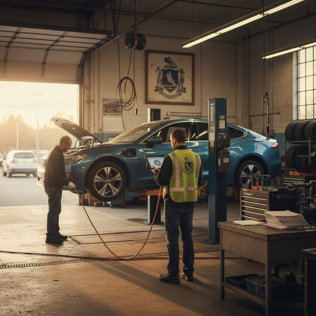 Massachusetts Electric Car Inspection Requirements: 2025 EV Owner’s Guide