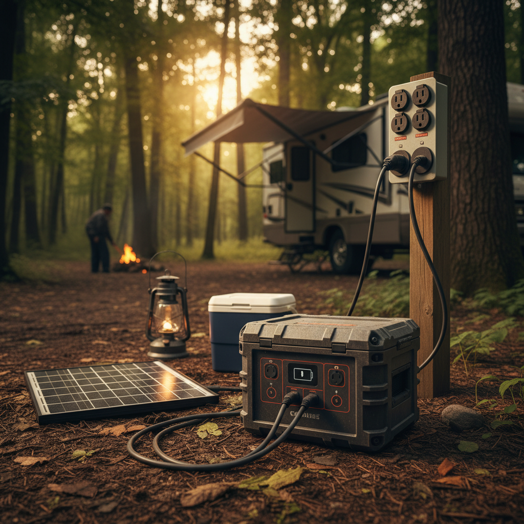 Camping Power Outlets & Power Stations Near Me: 2025 Guide