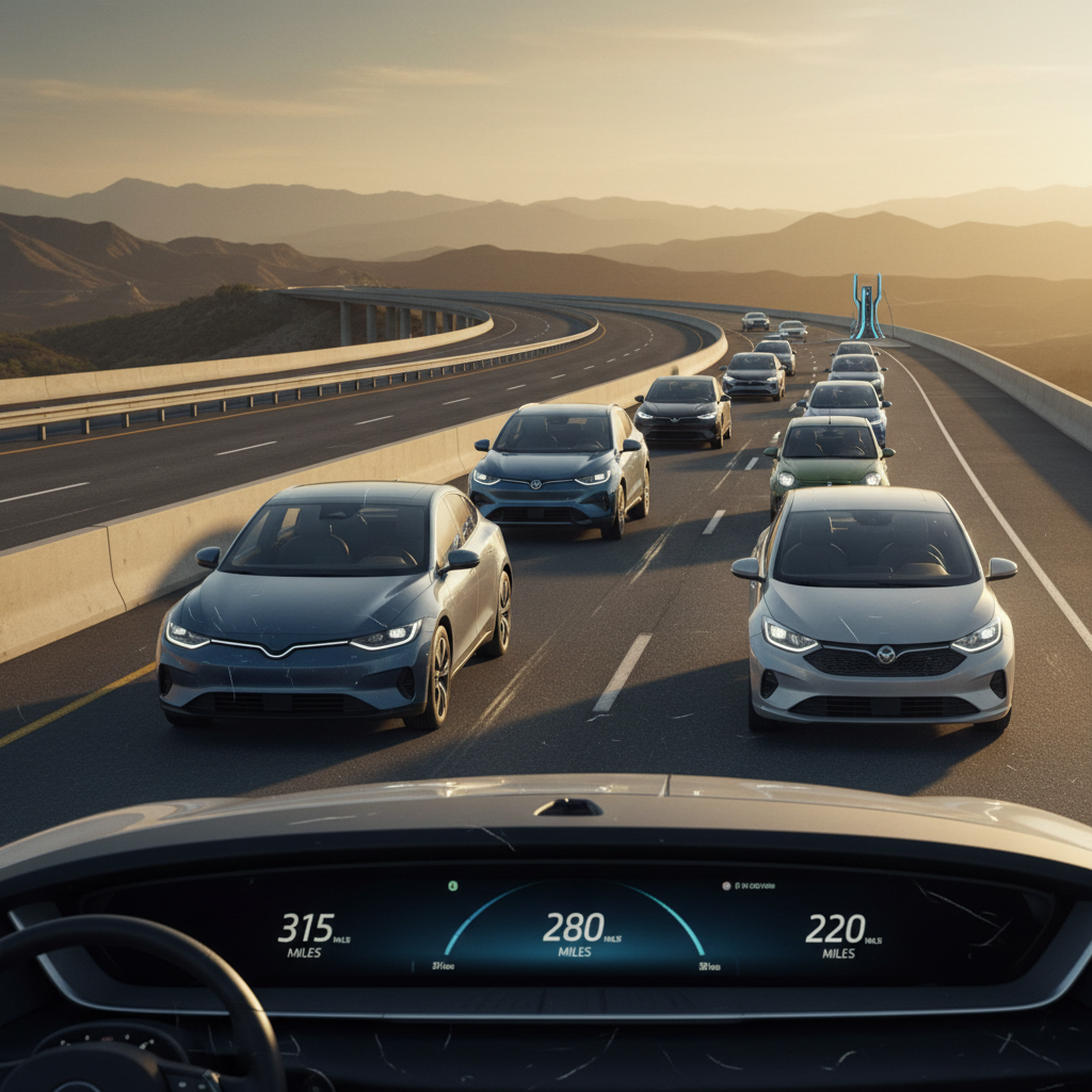 EV Range Comparison 2025: How Far Today’s Electric Cars Really Go