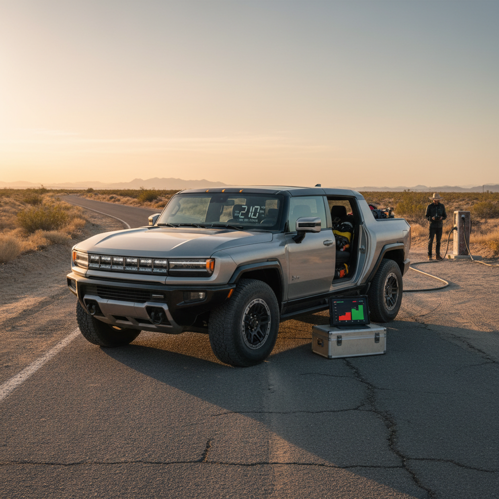 2022 GMC Hummer EV Range Test: Real-World Results vs EPA Ratings