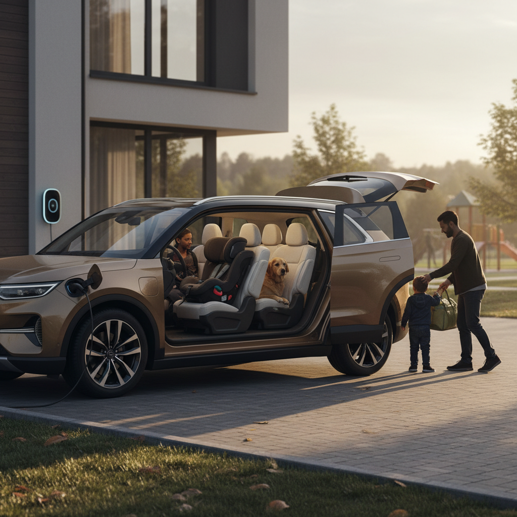 Best Electric Cars for Families in 2025: Safe, Spacious Picks