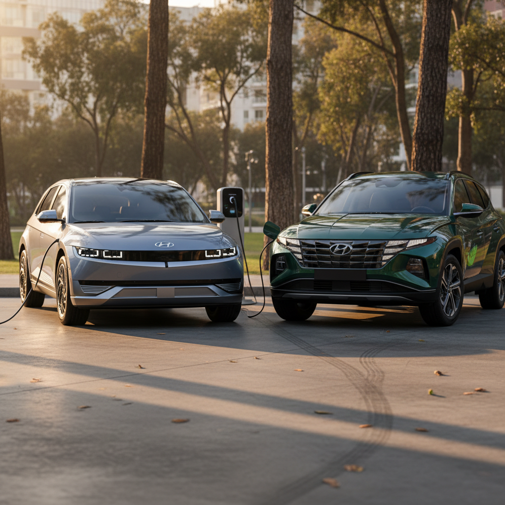 Hyundai IONIQ 5 vs Hyundai Tucson Hybrid: Which Is Better in 2025?