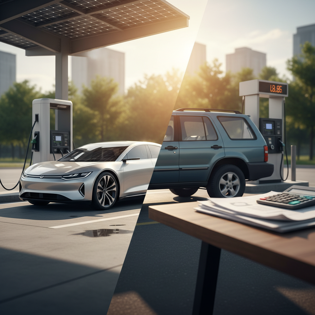 Average Price of an Electric Car vs Gas Car in 2025