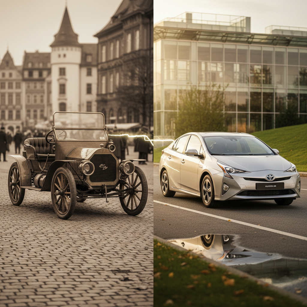 First Hybrid Car Invented: From 1900 Experiments to Today’s Hybrids