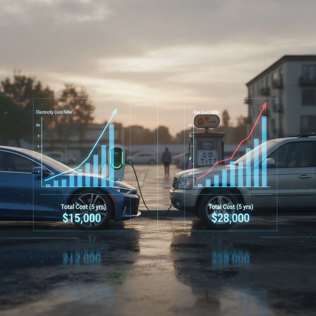 Cost Per Mile: EV vs Gas Car in 2025 (With Real Math)