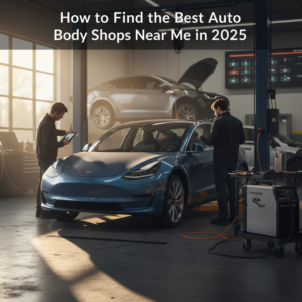 How to Find the Best Auto Body Shops Near Me in 2025