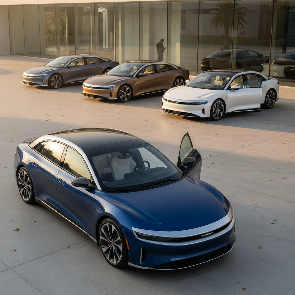 2025 Lucid Air Images: Exterior, Interior & Trim Guide