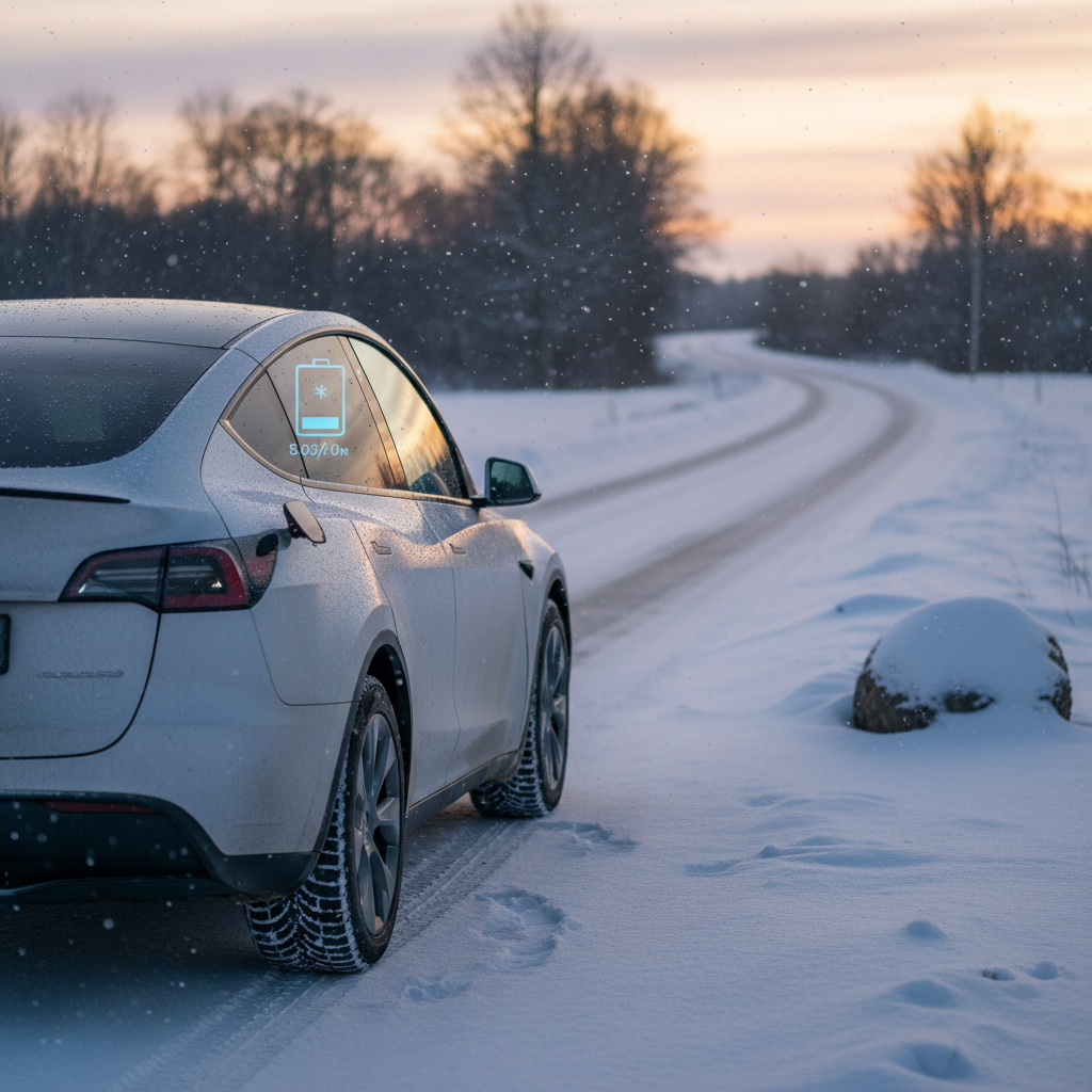 Tesla Model Y Winter Range Loss: What’s Normal & How to Fix It