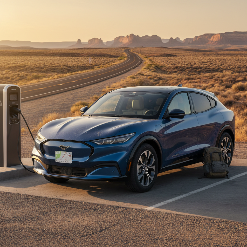 Ford Mustang Mach‑E Road Trip Review: Real-World Range, Charging & Comfort